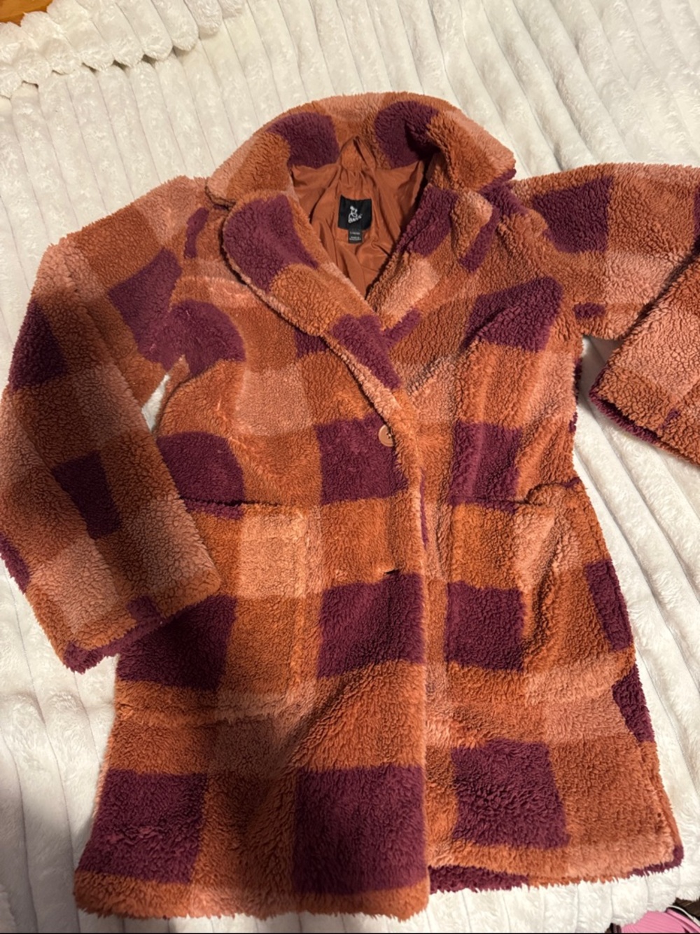 Girls Sherpa Jacket size 10-12
